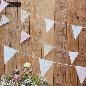 Vimpelbanner Pastell/Blomster