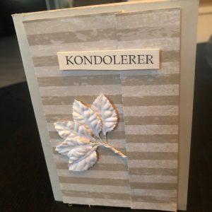 Kondolansekort