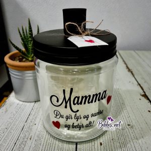Lyskrukke til mor